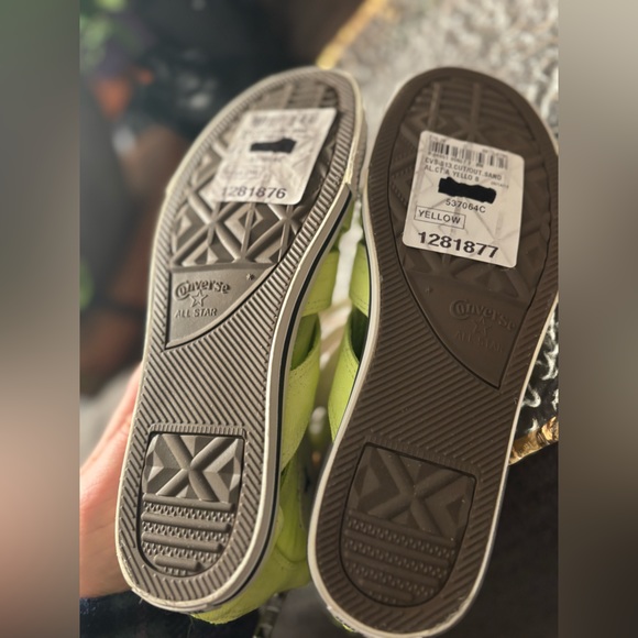RARE Converse Chuck Taylor Gladiator Mid Neon Lime Yellow • 2013 NOS Women’s 8 - Picture 8 of 17